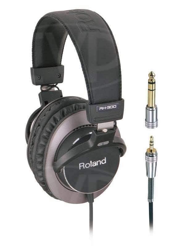 Roland RH300 モニターヘッドフォン Amazon.com: Roland RH-300 Monitor Headphones, Black : Musical